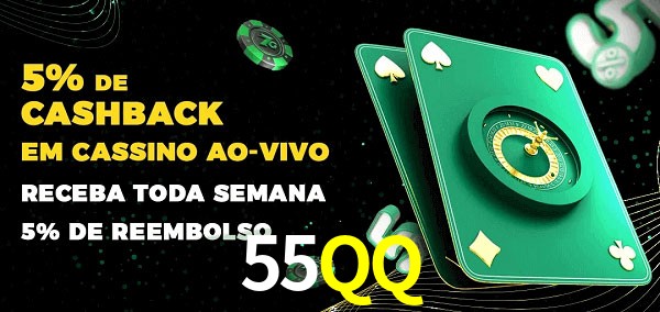 Promoções do cassino ao Vivo 55QQ
